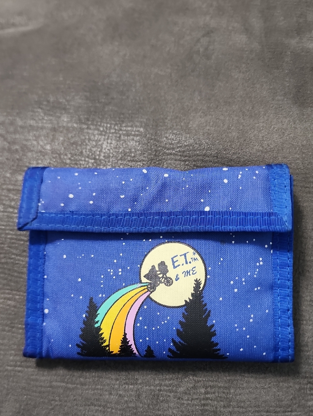 Vintage E.T. & Me Universal Studios Trifold Wallet 80s 90s Collectible - Picture 3 of 6
